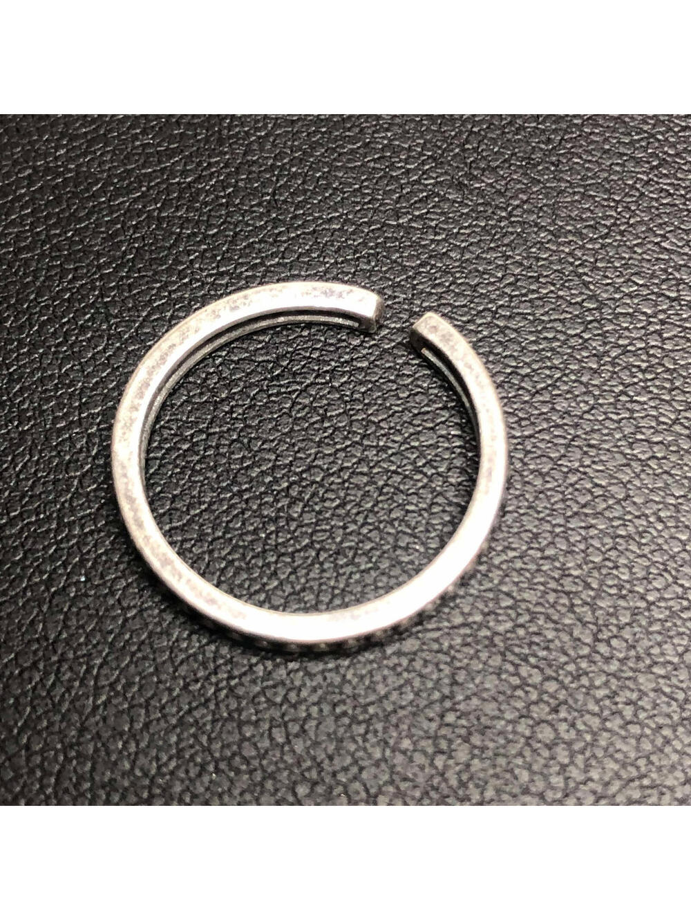 3276 Sterling Silver signed SUN 925 (1.6 grams) ring adjustable - Picture 2 of 3